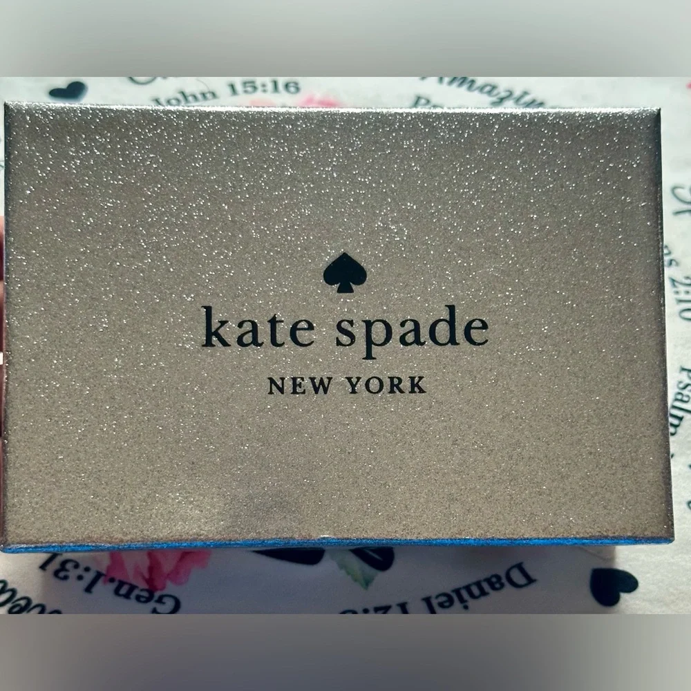 Kate Spade NWT Staci Boxed Card Holder And Key Fob Gift Set - HP
